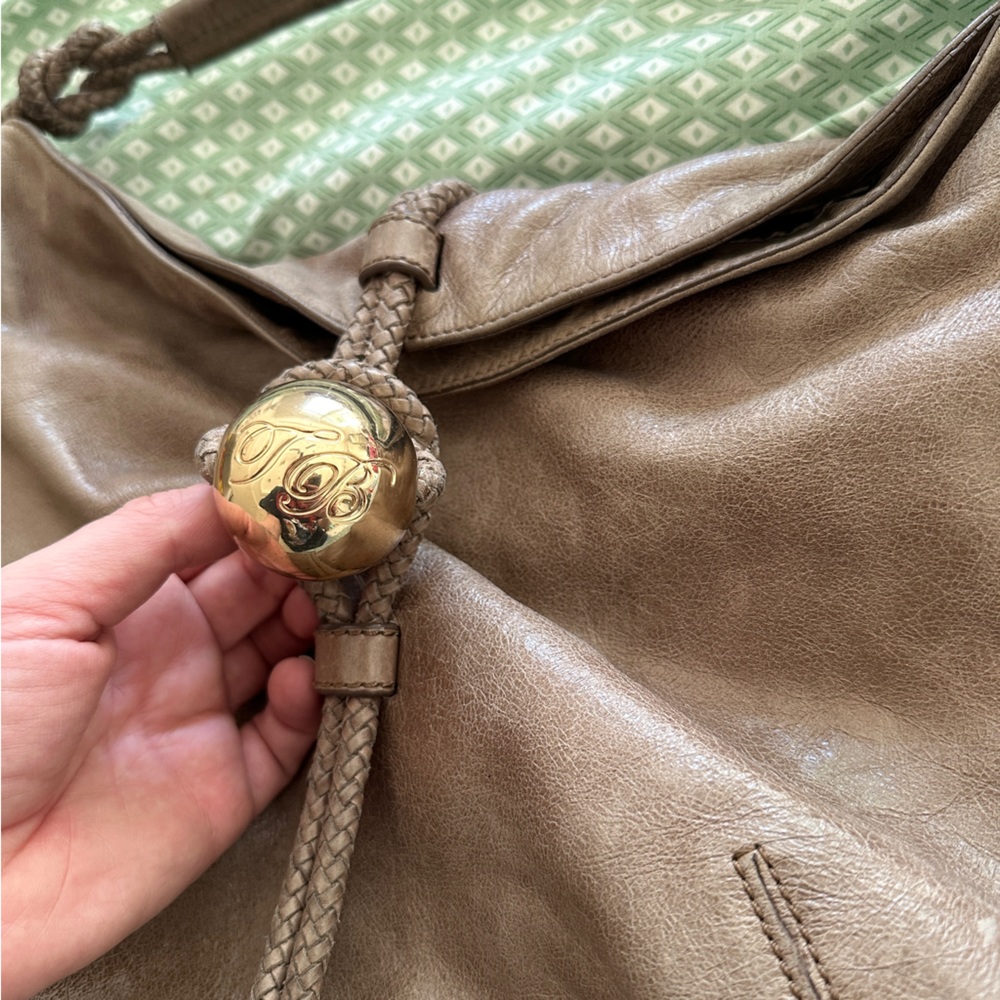 Ted Baker London Brown Leather Hobo Bag - Picture 2 of 8